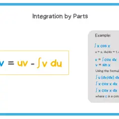 Formel für partielle Integration: ∫ u dv = uv - ∫ v du. Beispielaufgaben zur partiellen Integration.