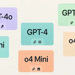 Verschiedene GPT-Modelle wie GPT-4o, GPT-4,5, GPT-4, o3 Mini und o4 Mini zeigen die **programmiersprachen unterschiede** und ihre Fähigkeiten.