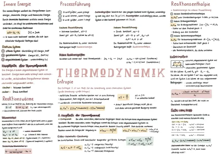 Der erste Hauptsatz der Thermodynamik besagt, dass Energie weder erzeugt noch vernichtet, sondern nur umgewandelt werden kann.