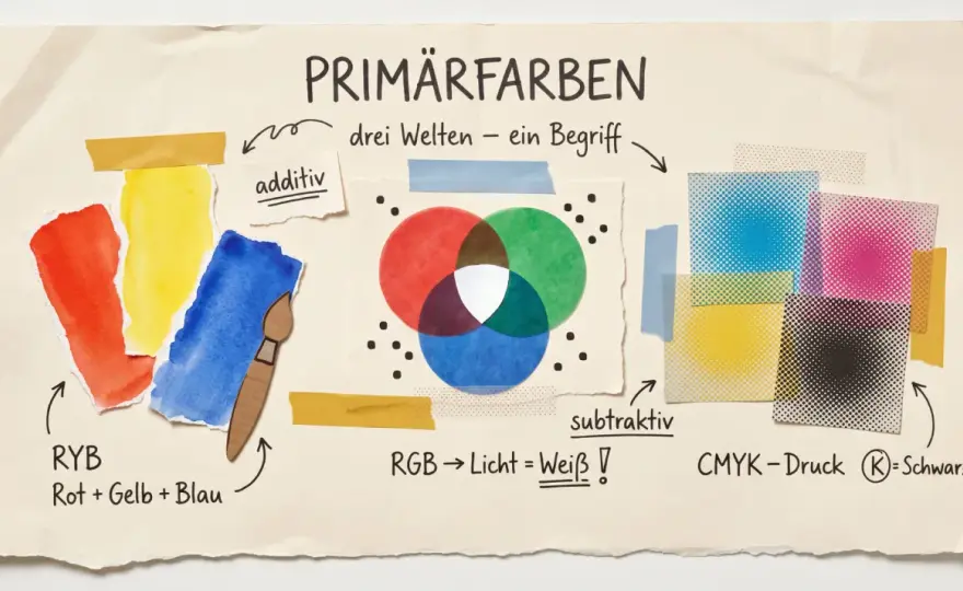 Subtraktive Farbmischung verstehen - CMYK und Pigmente erklärt