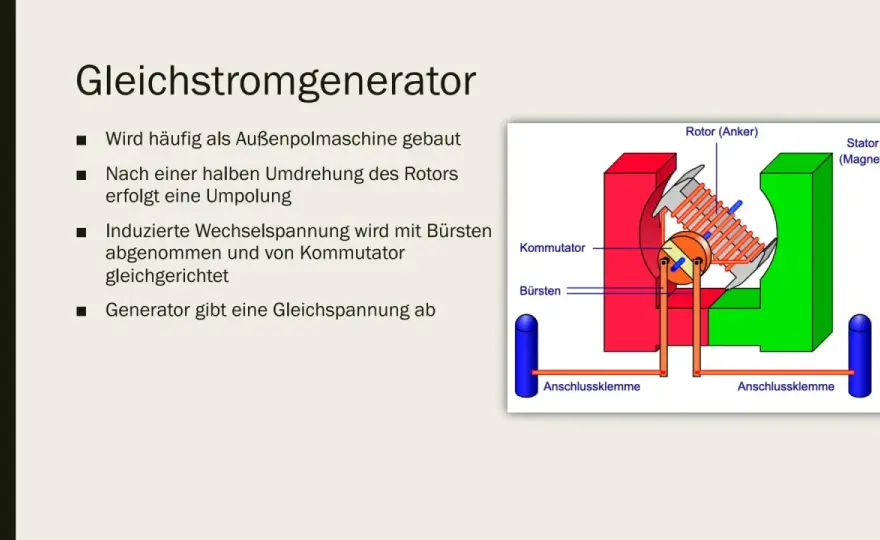 Generator Aufbau verstehen - So funktioniert Stromerzeugung