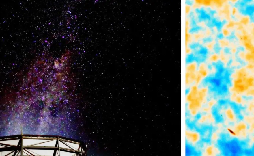 Kosmische Hintergrundstrahlung - Das älteste Licht des Universums
